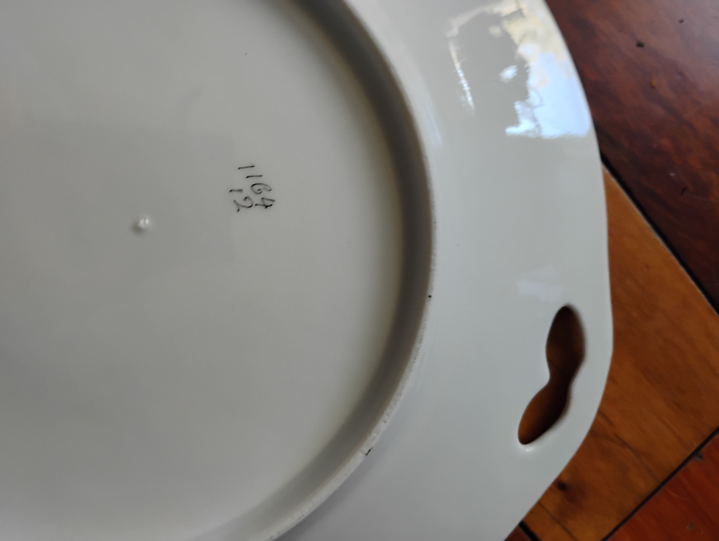 Vintage Floral Decorative Plate - photo 2