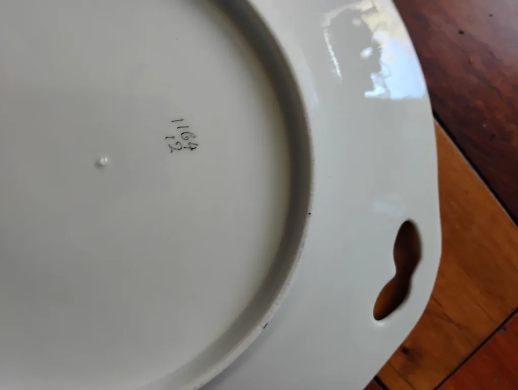 Vintage Floral Decorative Plate image indicator(2)