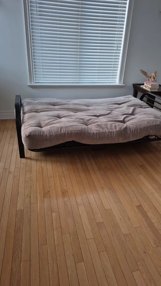 Futon Frame with Mattress image indicator(2)