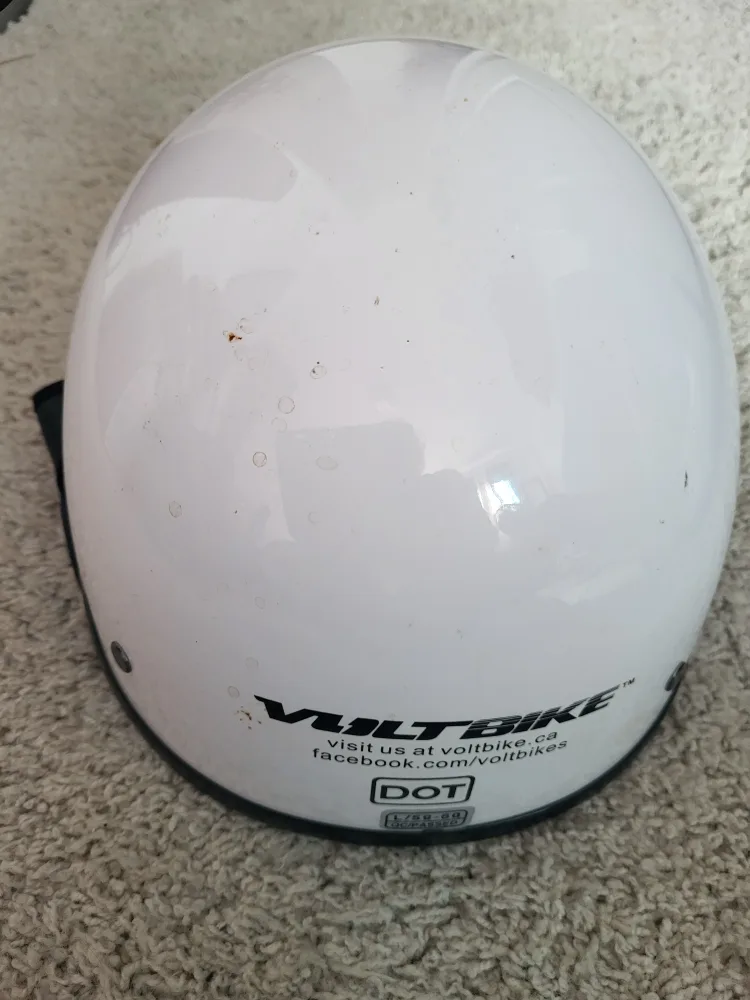Voltbike White Helmet Size L/59-60 thumbnail