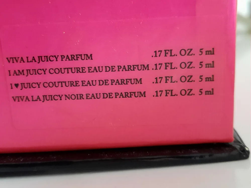 Juicy Couture Perfume Set (4 x 5ml) image indicator(4)