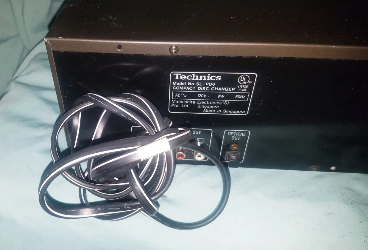 Technics SL-PD6 5-Disc CD Changer Audio Player image indicator(7)