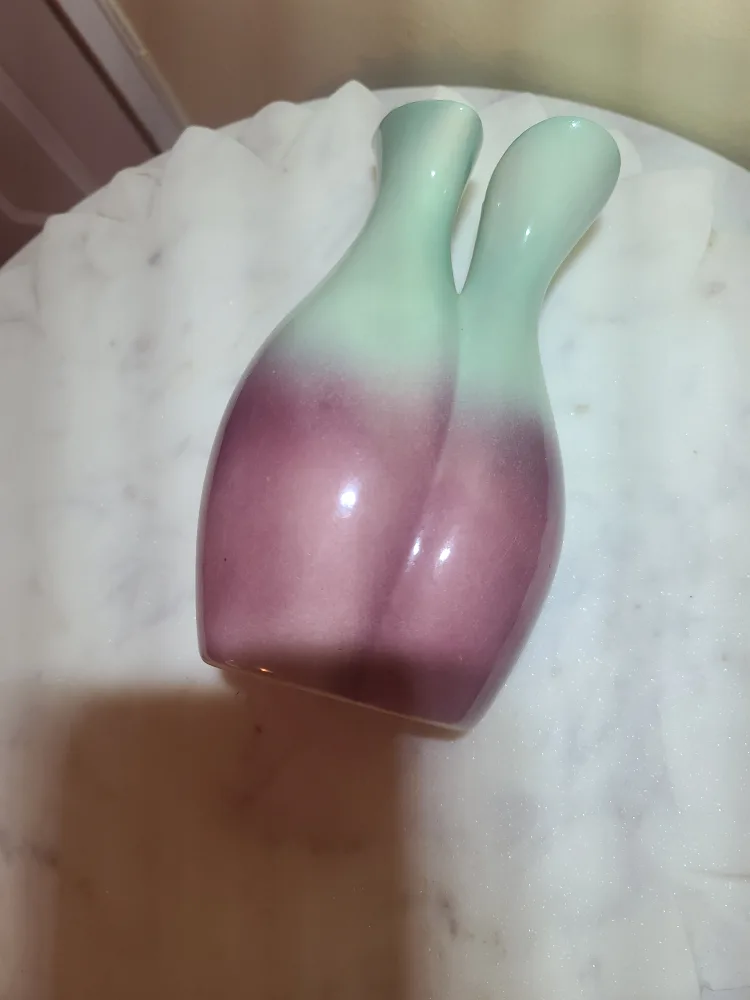 Ombre Double Spout Ceramic Vase image indicator(4)