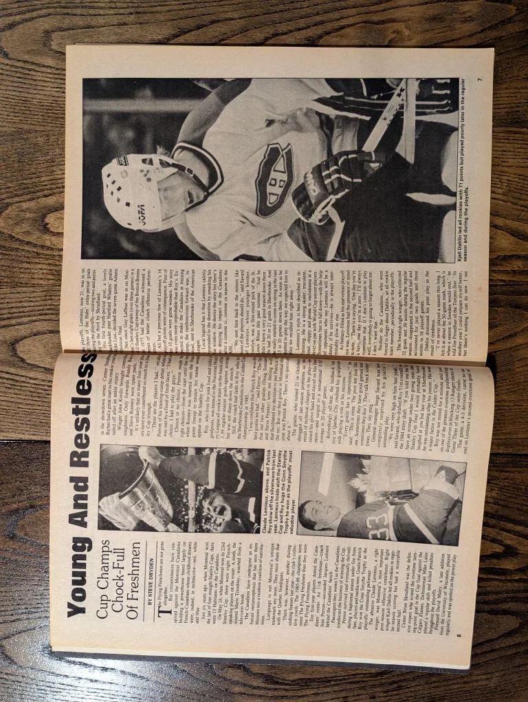 The Hockey News 1987 Yearbook image indicator(3)