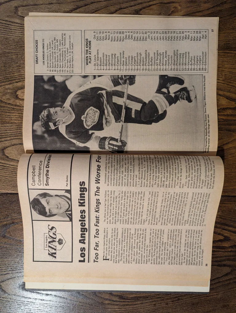 The Hockey News 1987 Yearbook image indicator(4)