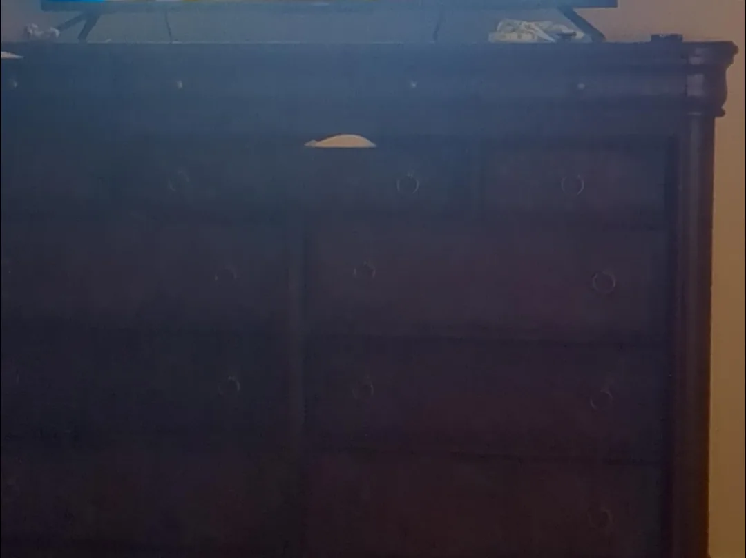 Dark Wood Dresser with Multiple Drawers image indicator(4)