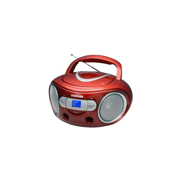 Toshiba TY-CWS9 Portable CD/FM Radio Boombox - Red