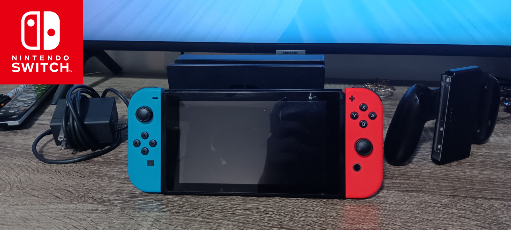 Nintendo Switch Console with Dock and USB charger