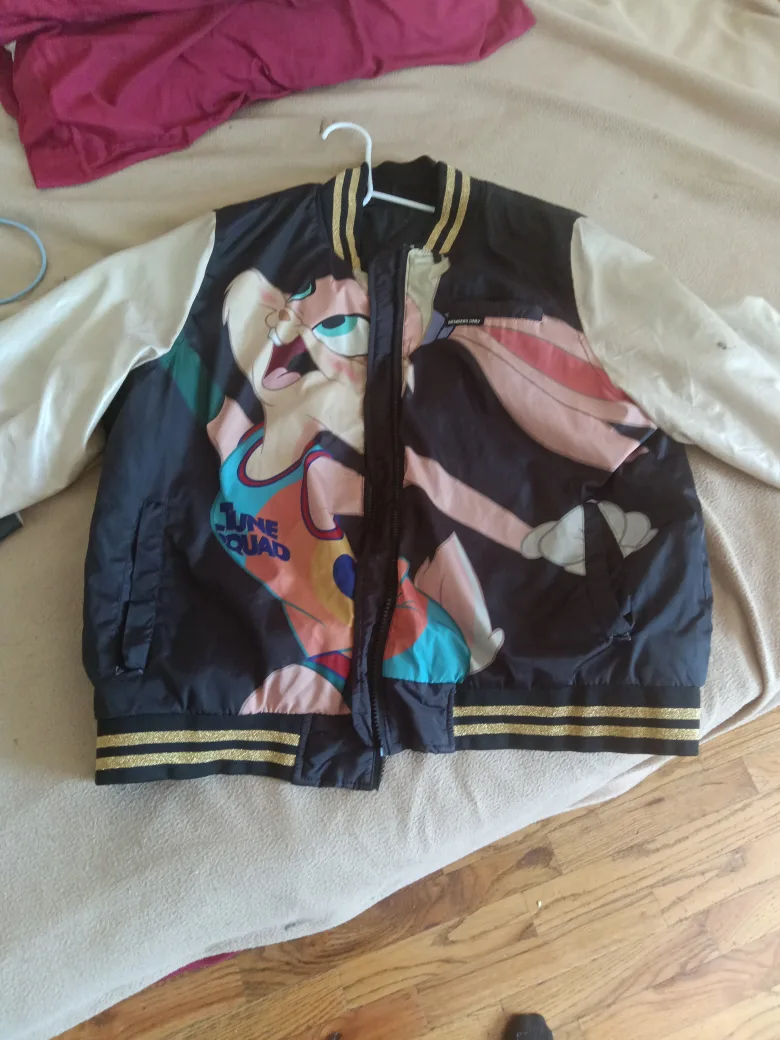 Members Only Space Jam Bomber Jacket thumbnail