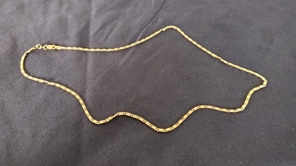 Gold - Tone Chain Necklace thumbnail