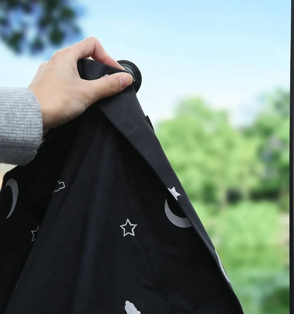 Portable Blackout Blind w/ Suction Cups (almost new!) image indicator(5)