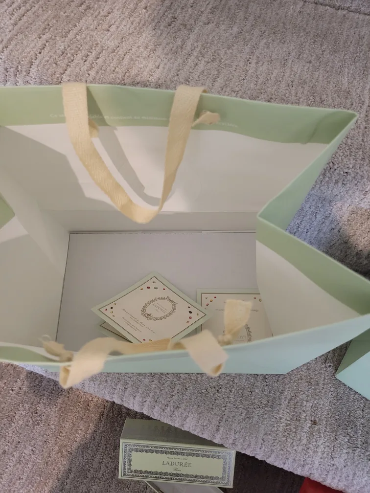 Laduree Empty Gift Boxes and Bags -Empty image indicator(4)