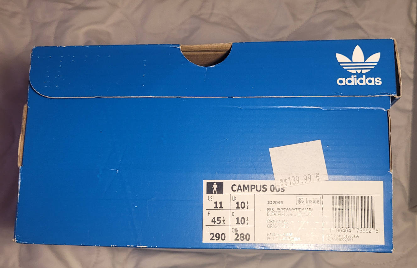 Adidas Campus 00s Blue US 11 Men's Sneakers - photo 2