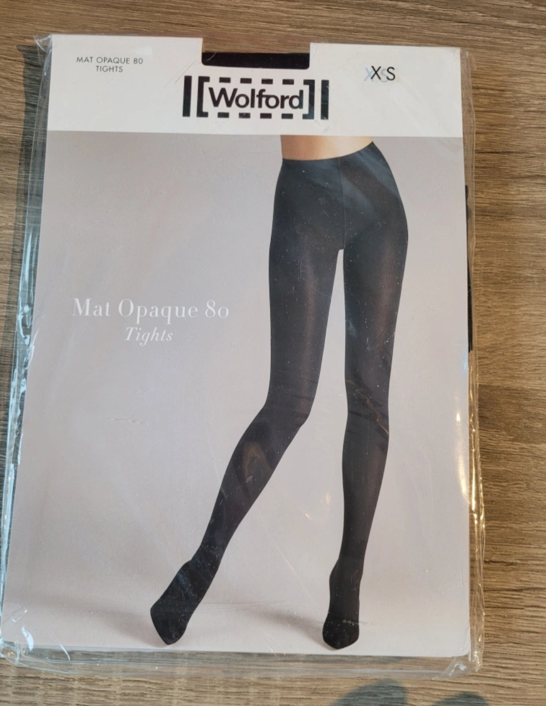 Wolford Mat Opaque 80 Tights - XS Black