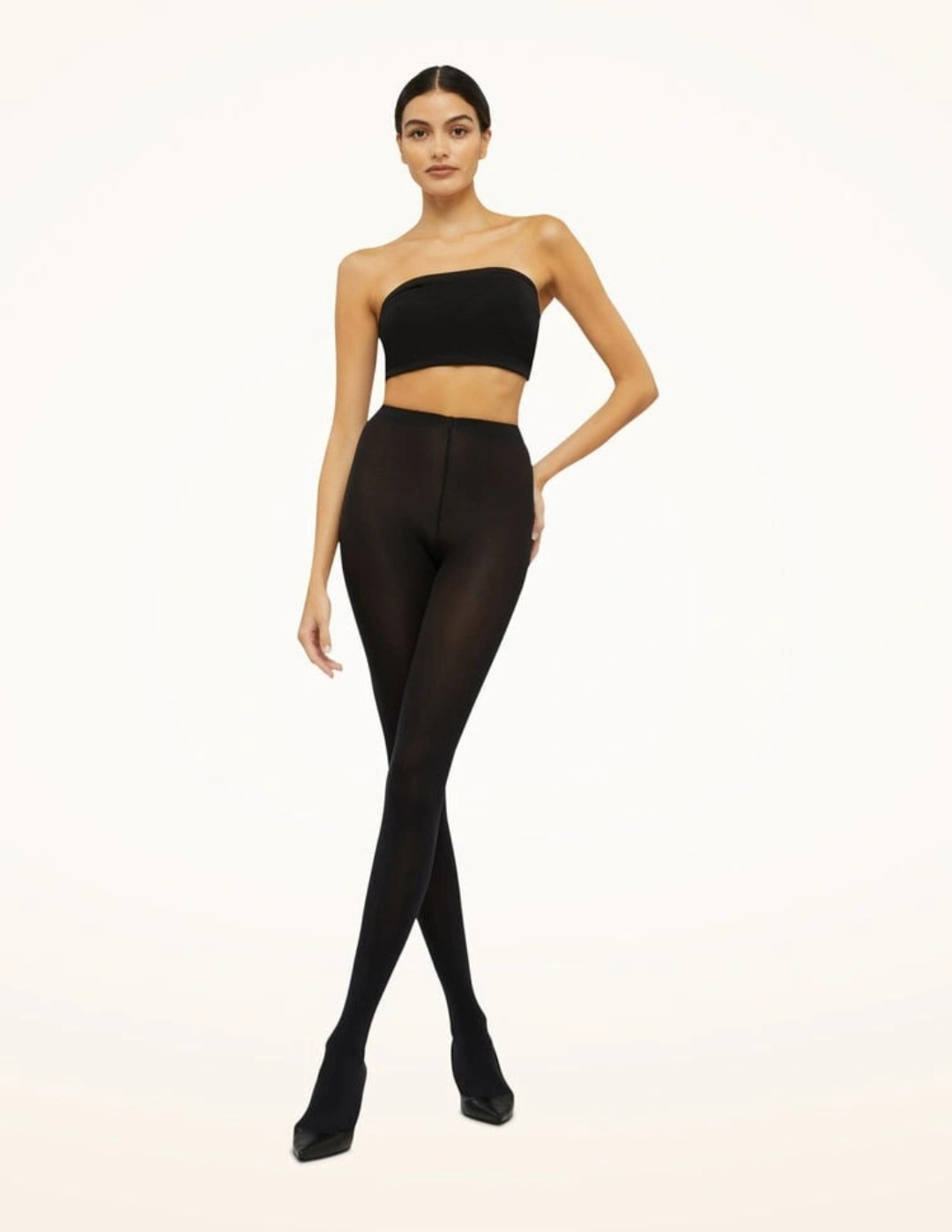 Wolford Mat Opaque 80 Tights - XS Black - photo 3