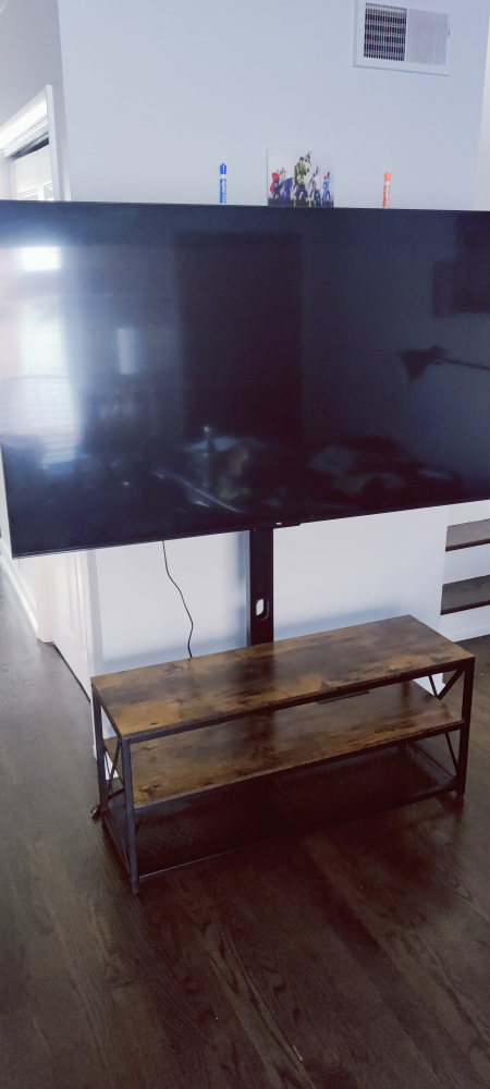 65" TCL Smart TV with TV Stand