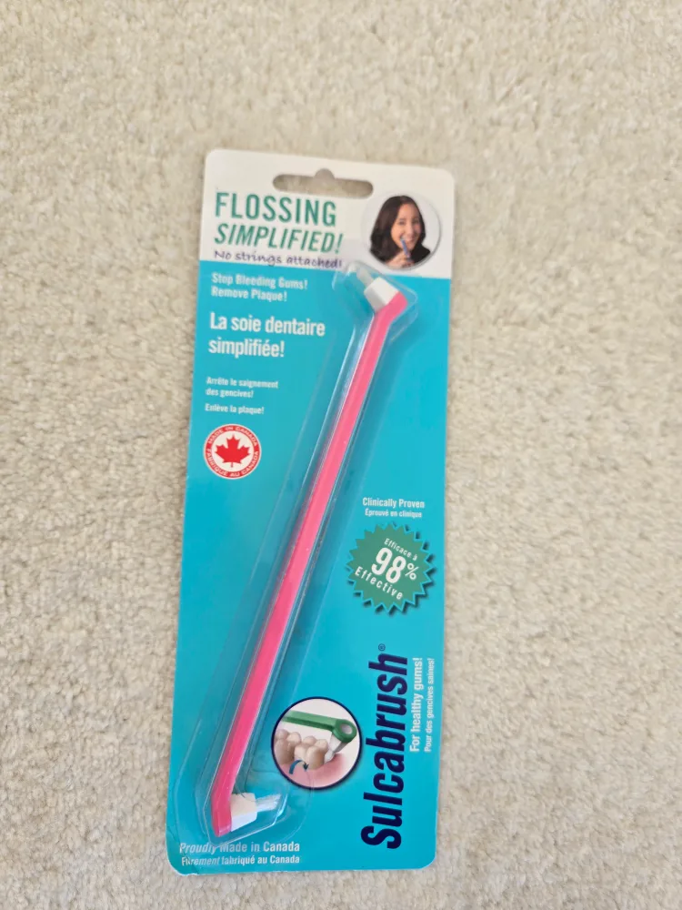 Sulcabrush Flossing Simplified! toothbrush thumbnail