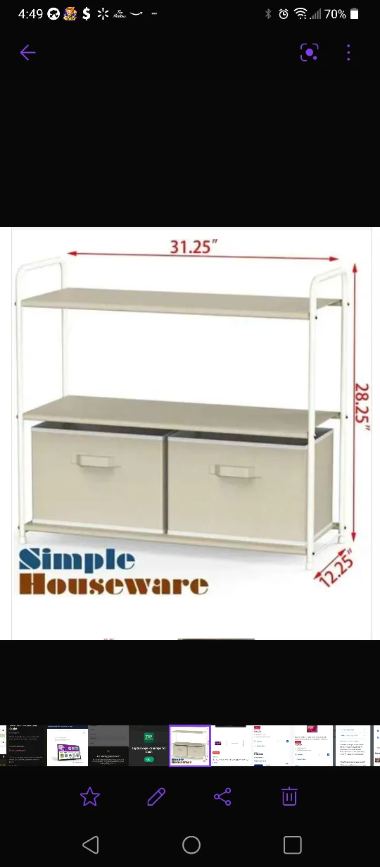💚CLOSET ORGANIZER, STORAGE, PANTRY ETC. BRAND NEW thumbnail