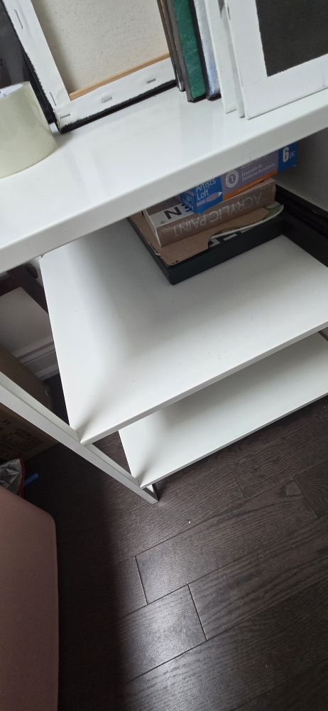 IKEA JONAXEL White Shelf Unit - photo 2