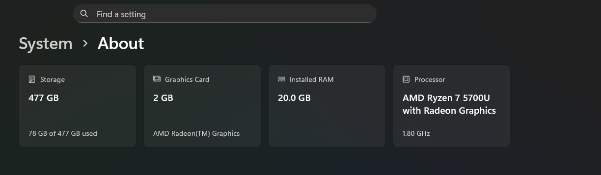 Lenovo Ideabook - Ryzen 7 5700u - 20gb Ram - 512gb SSD - photo 4