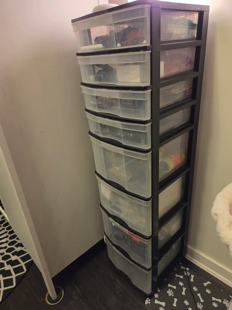 Plastic 8-Drawer Storage Tower thumbnail