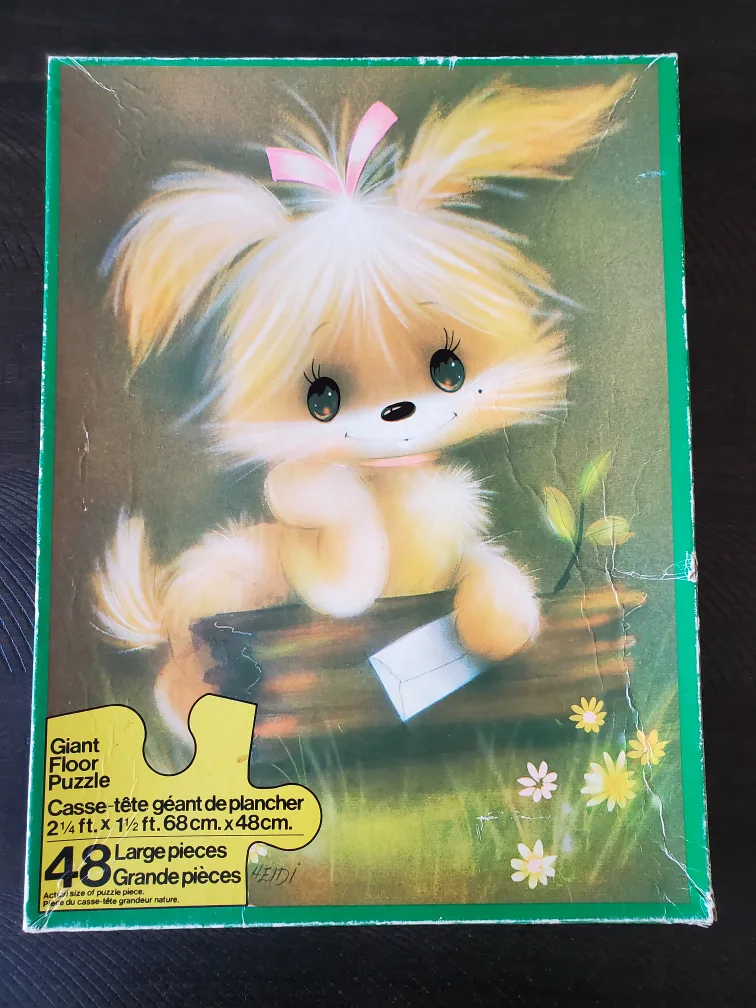 Vintage Waddingtons Giant Floor Puzzle - 48 Pieces thumbnail