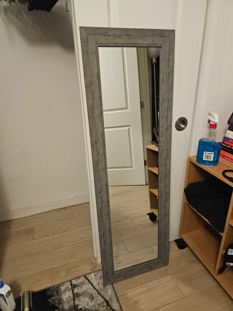 Full Length Mirror - Grey Frame