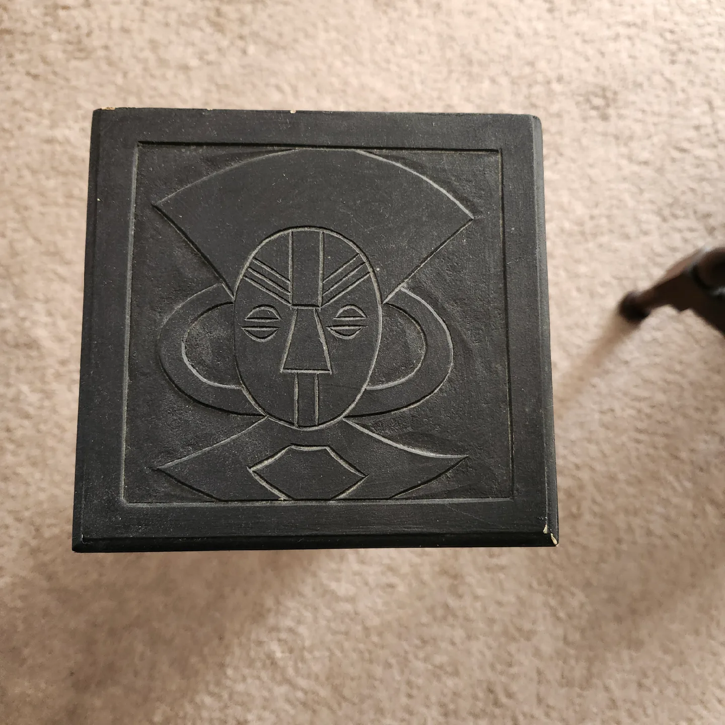 Black Wooden CD Tower image indicator(4)