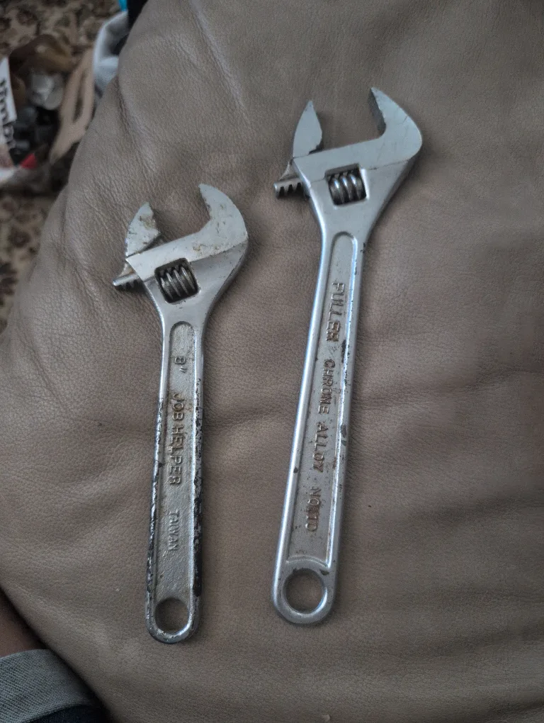 Two Adjustable Wrenches thumbnail