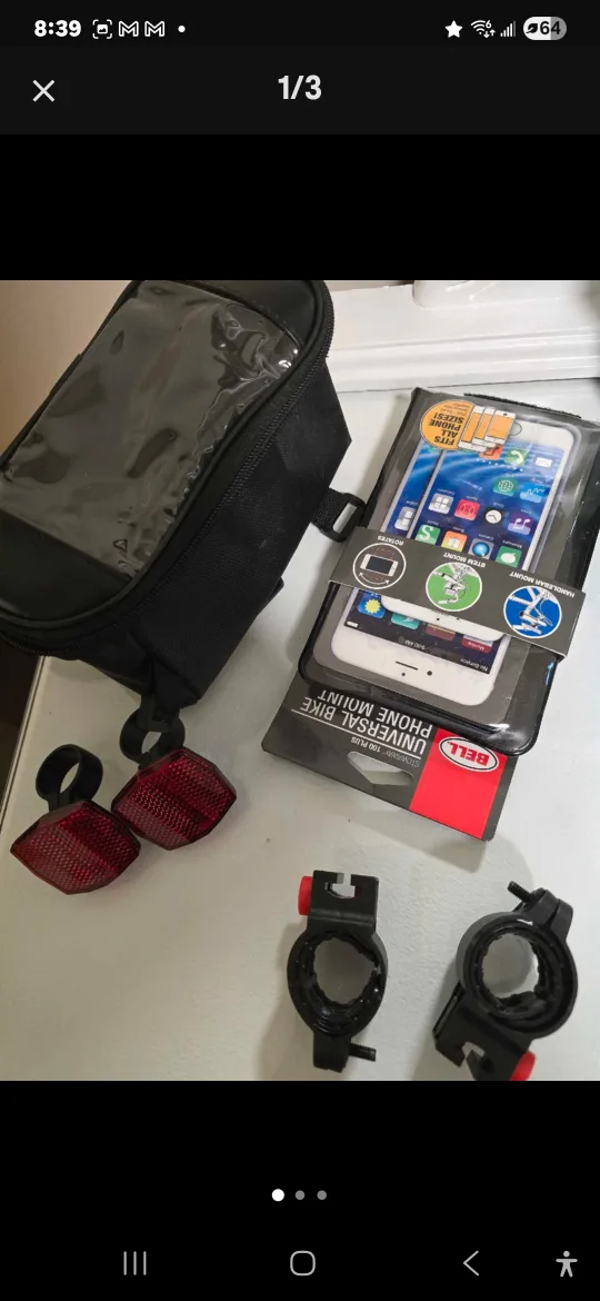 Bell Universal Bike Phone Mount + Bag thumbnail