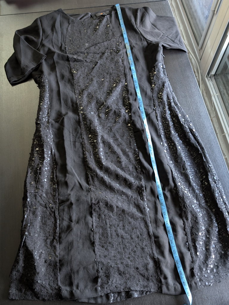 Sequin Dress LBD - Size M-L