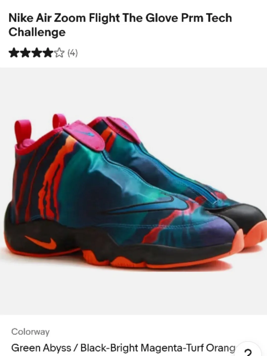 Nike Air Zoom Flight The Glove Prm Tech Challenge thumbnail