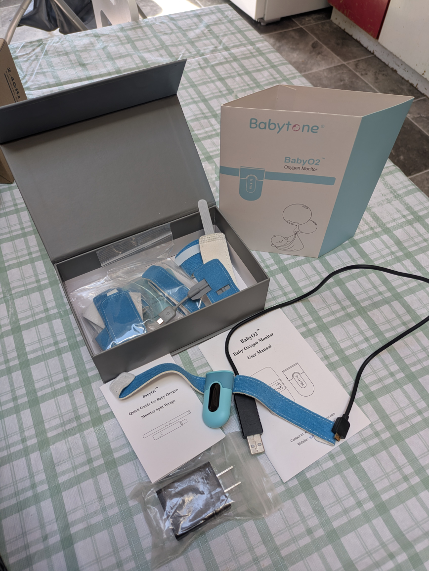 Babytone BabyO2 Oxygen Monitor - Like New! - photo 3
