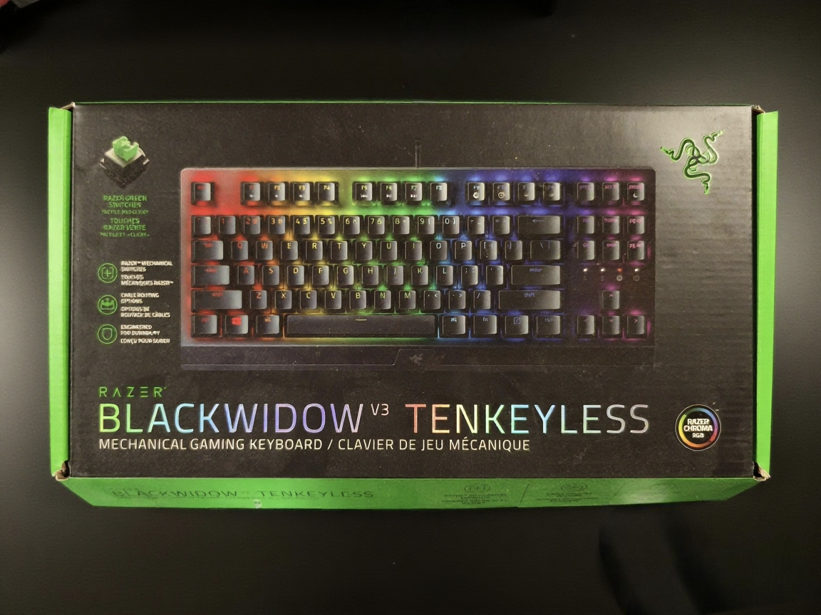 Razer BlackWidow V3 Tenkeyless Mechanical Keyboard
