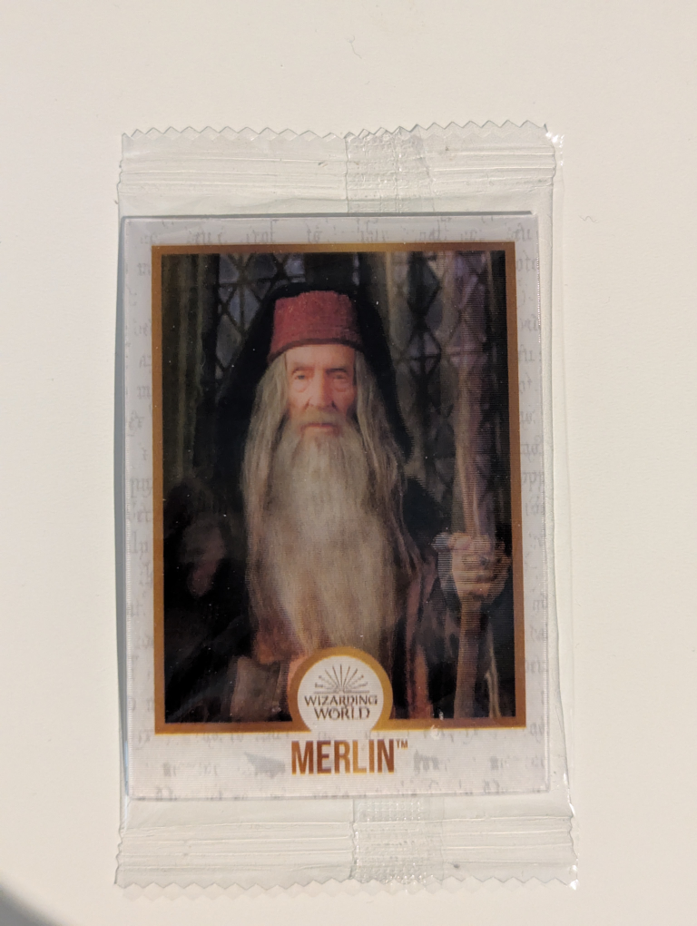 New Harry Potter Holographic Chocolate Frog Card
