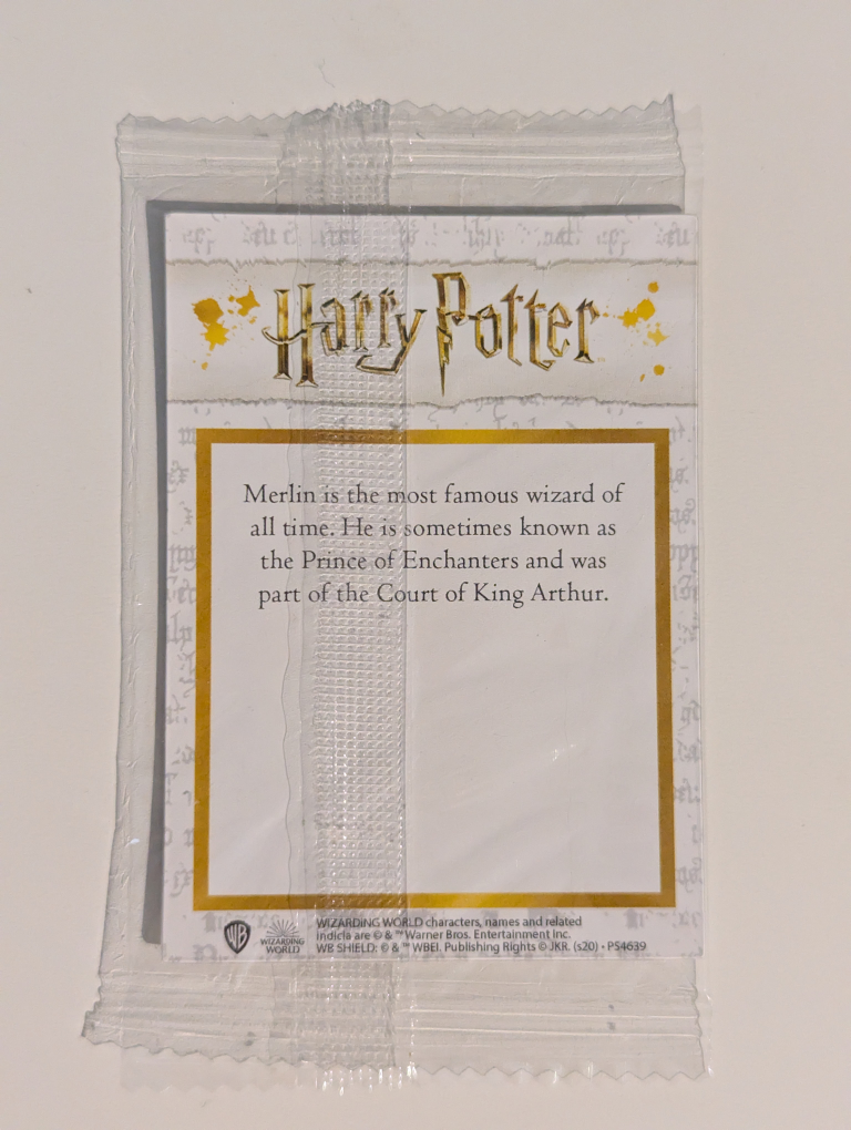 New Harry Potter Holographic Chocolate Frog Card - photo 2