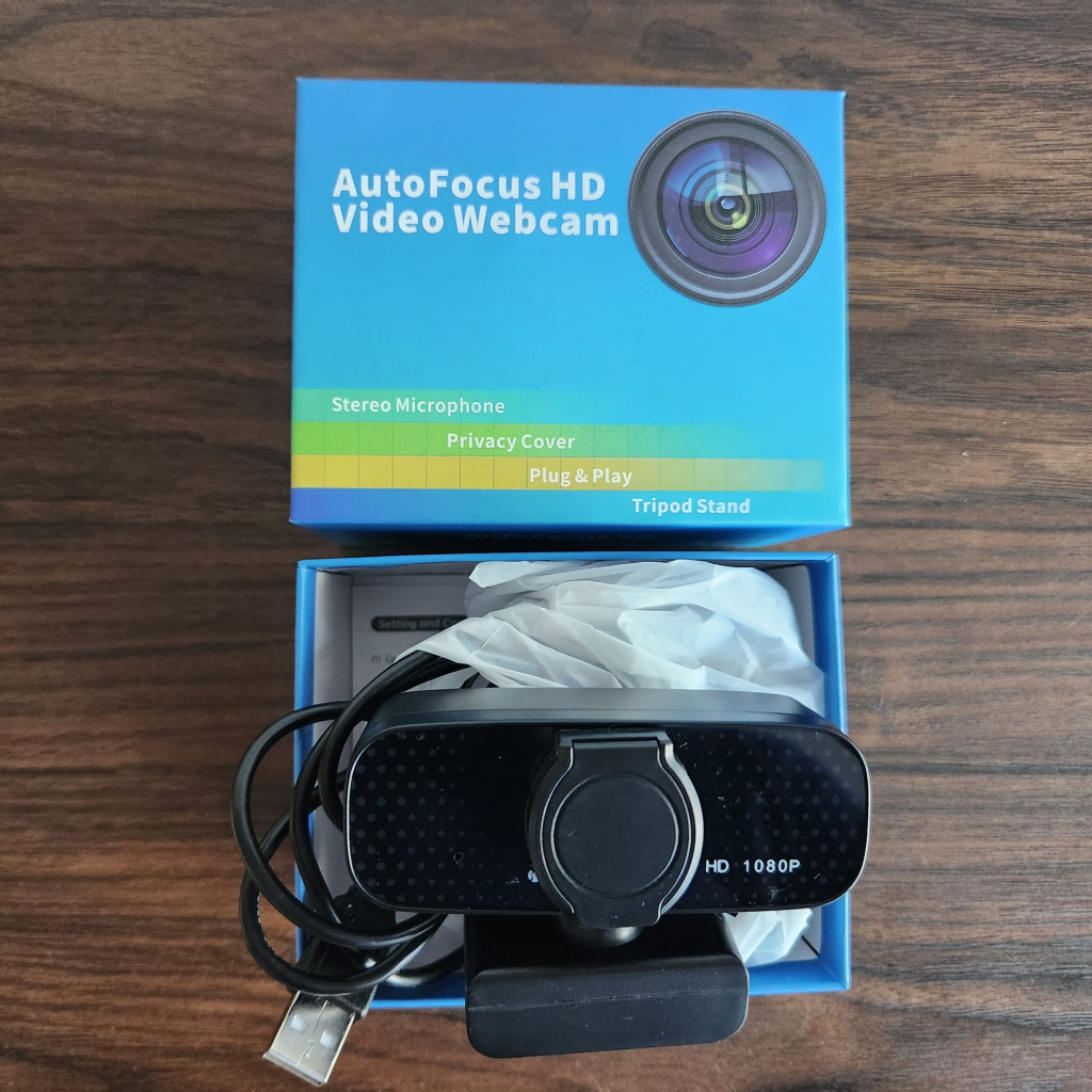 AutoFocus HD Video Webcam - Only used once - photo 3