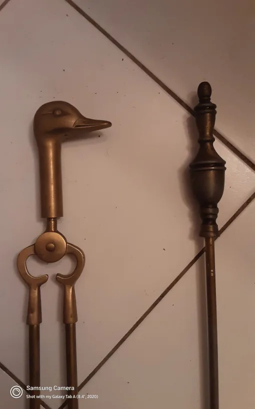 Vintage Fireplace Tools Set image indicator(2)