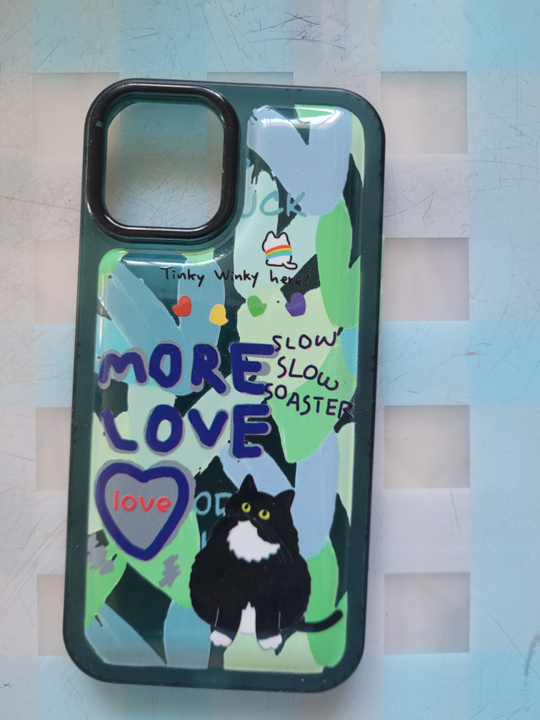 Cute iPhone Case with Cat Design