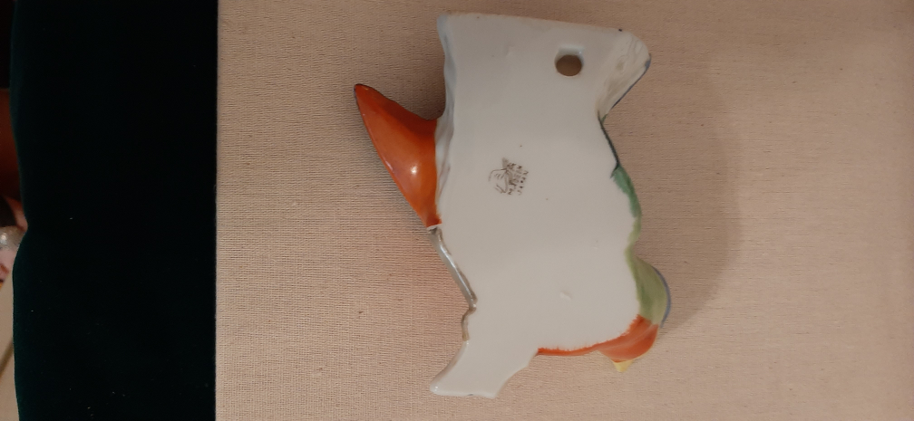 Vintage Ceramic Bird Wall Pocket Vase Made in Japan - photo 3