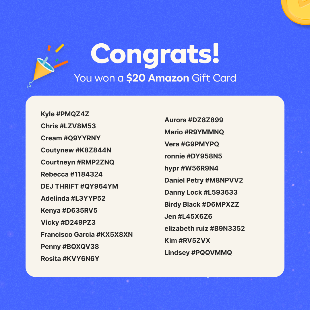 August Bingo Winner Announcement 🏆 - photo 4