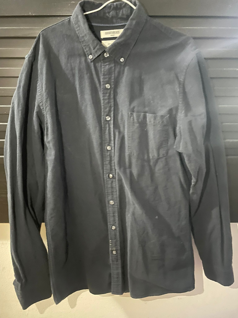 Men's button up shirt