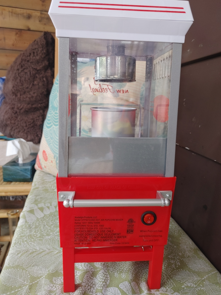Nostalgia Coca-Cola Hot Air Popcorn Maker - photo 3