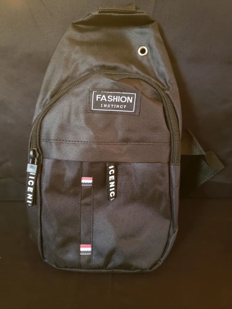 Fashion Instinct Black Sling Bag - New! thumbnail
