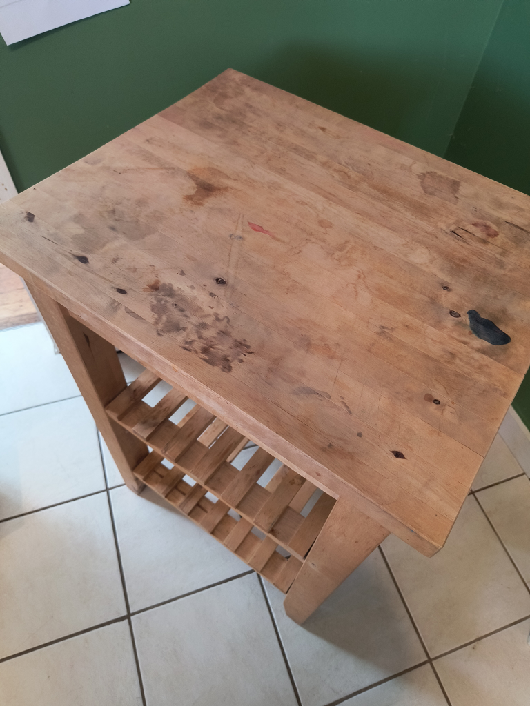Ikea square wooden storage counter - photo 3