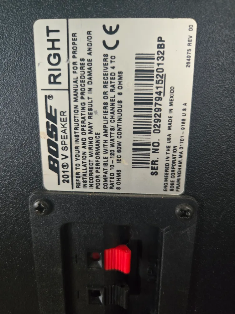 Bose 201 V Speaker System image indicator(3)
