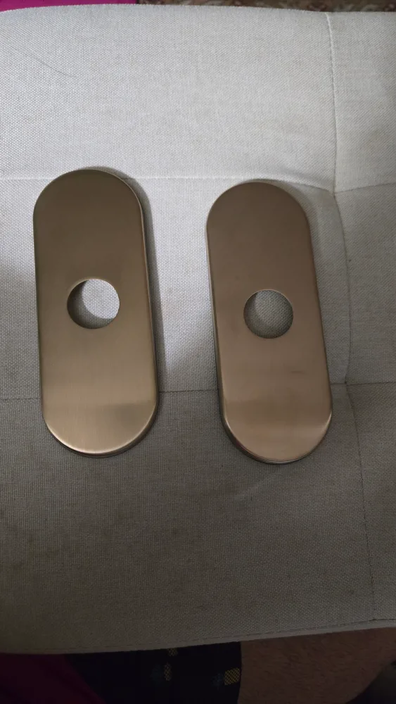 faucet plates - Gold Tone thumbnail