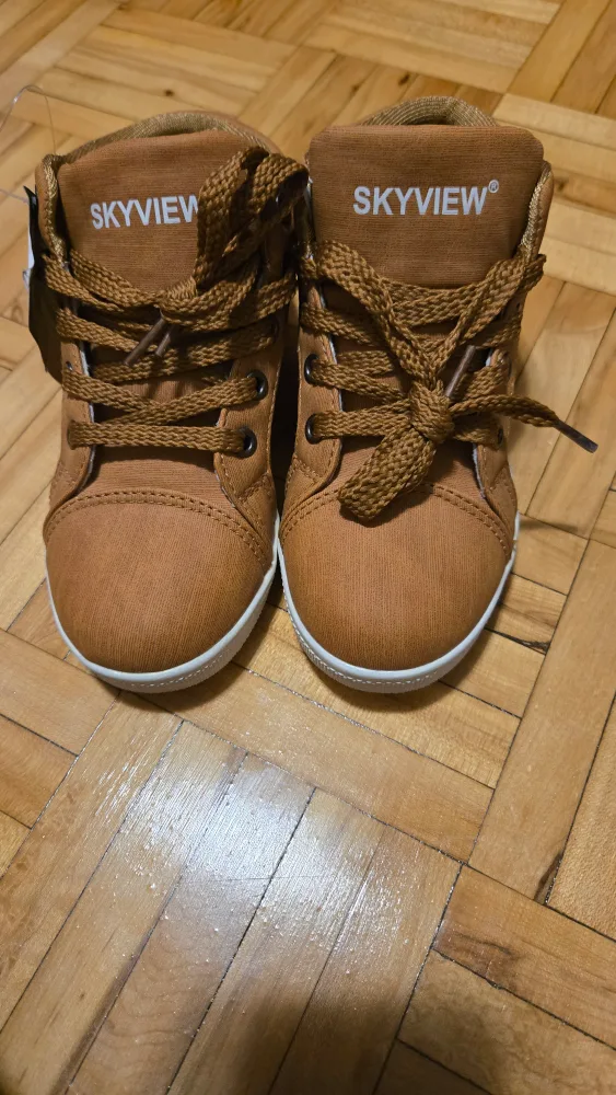 Skyview Kids' Blue Denim Shoes - Size 1 image indicator(8)