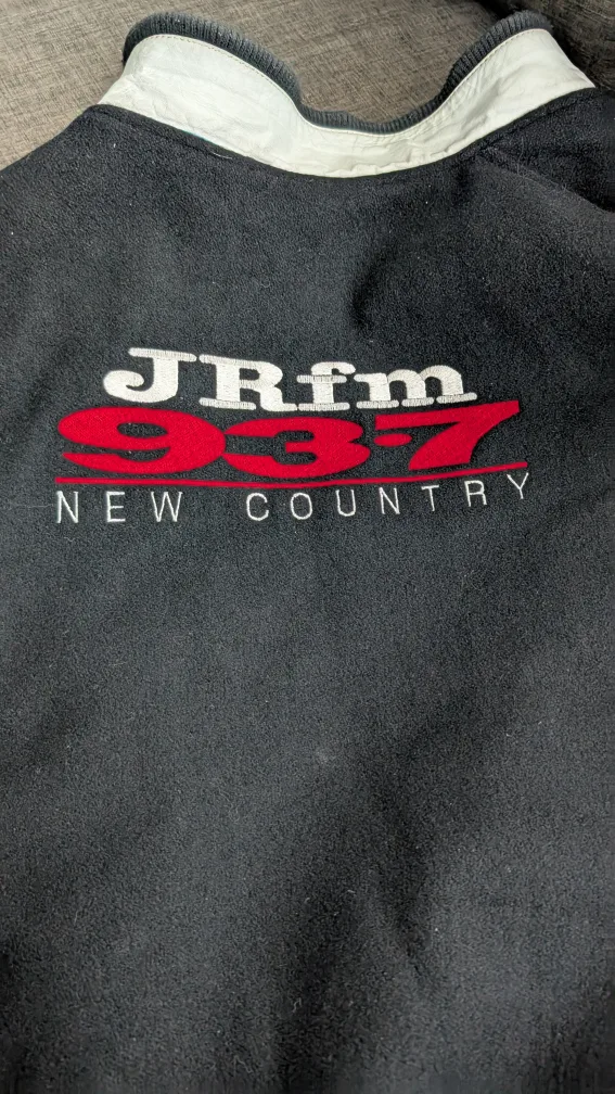 JRfm 93.7 New Country Black Leather Jacket image indicator(3)