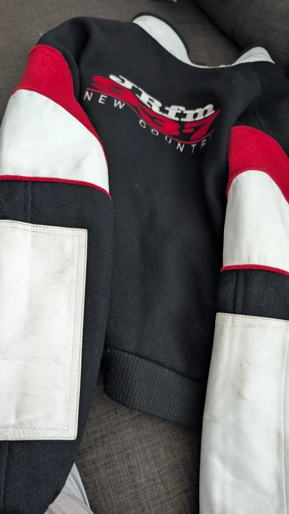 JRfm 93.7 New Country Black Leather Jacket image indicator(4)